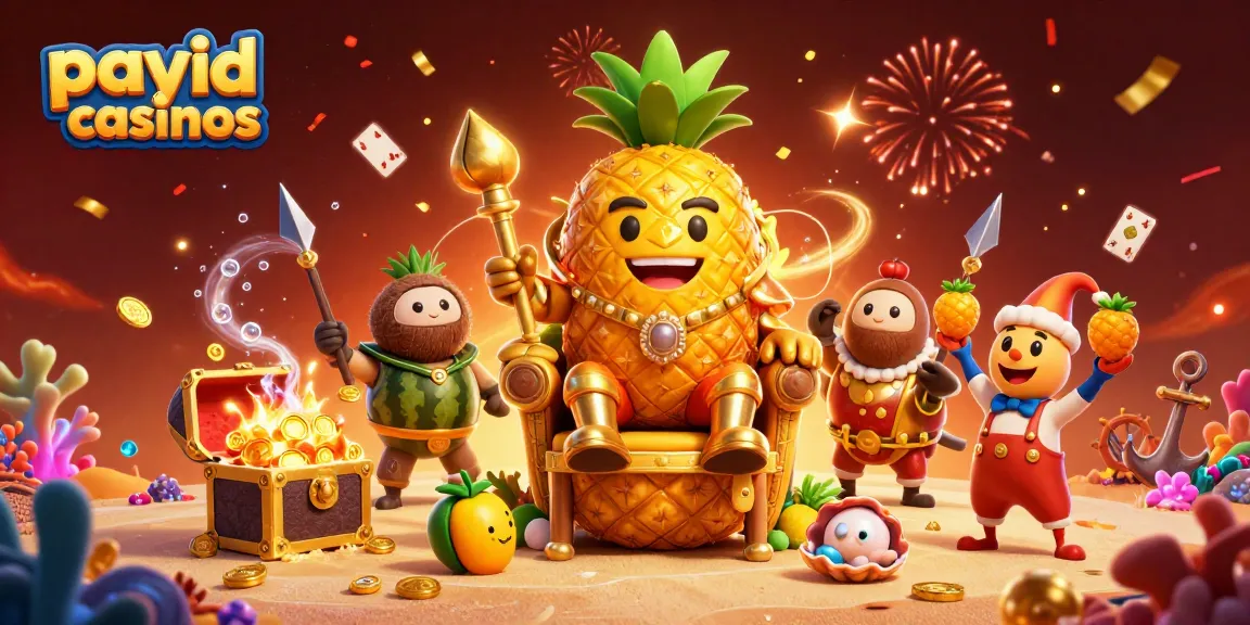 Experience the excitement of payid casinos with vibrant 3D characters and dynamic gaming elements.